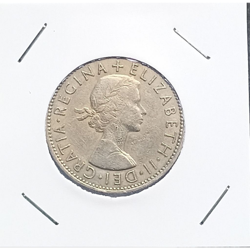 UANG KOIN INGGRIS 2 SHILLINGS 1964