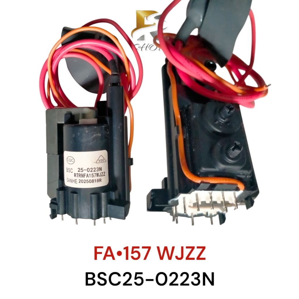 Flyback TV BSC25-0223N  FA•157 WJZZ Untuk TV Tabung 21" Polytron Slim dari SANHE