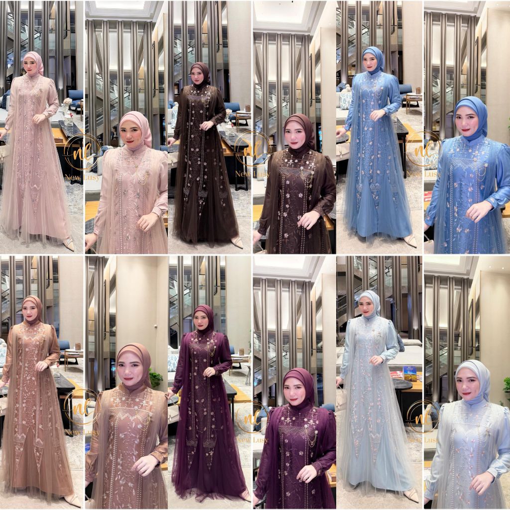 LODLLITA NEW LUSY M-XXXL DRESS GAMIS MODE TERBARU BEST SELLER DAN REAL ORIGINAL