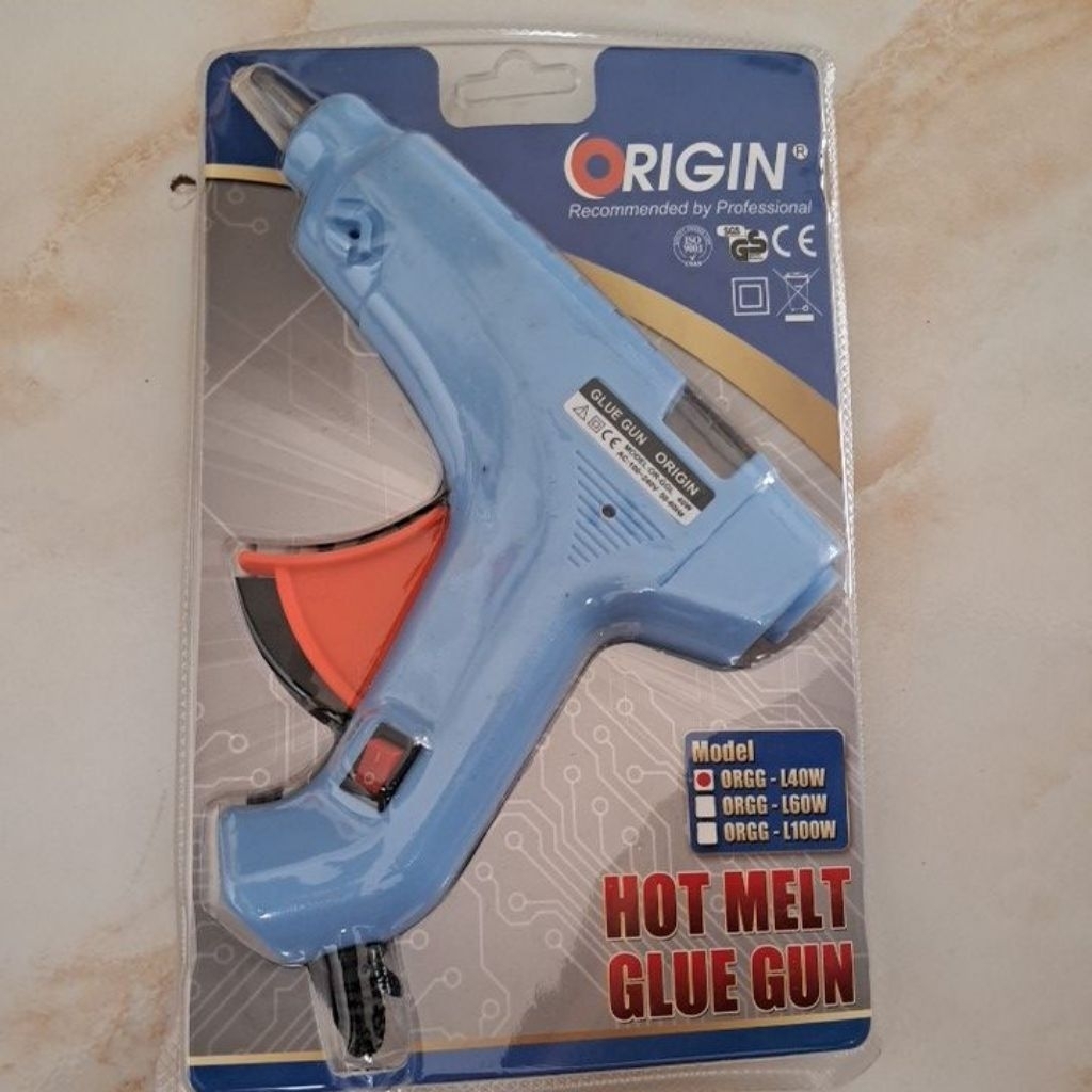 Alat lem tembak Origin ORGG L40W /Hot melt glue gun / skaklar on-off