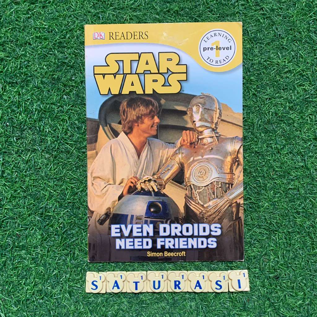 (Saturasi Preloved) DK Readers Star Wars : Even Droids Need Friends - Buku Cerita Anak