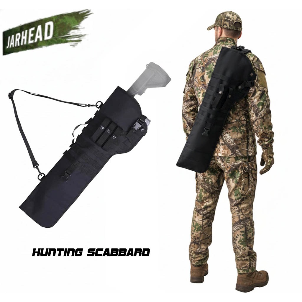 Tas Selempang Senapan Angin Berburu Hunting Gun Bag Carrier Holster Senapan PCP Mini