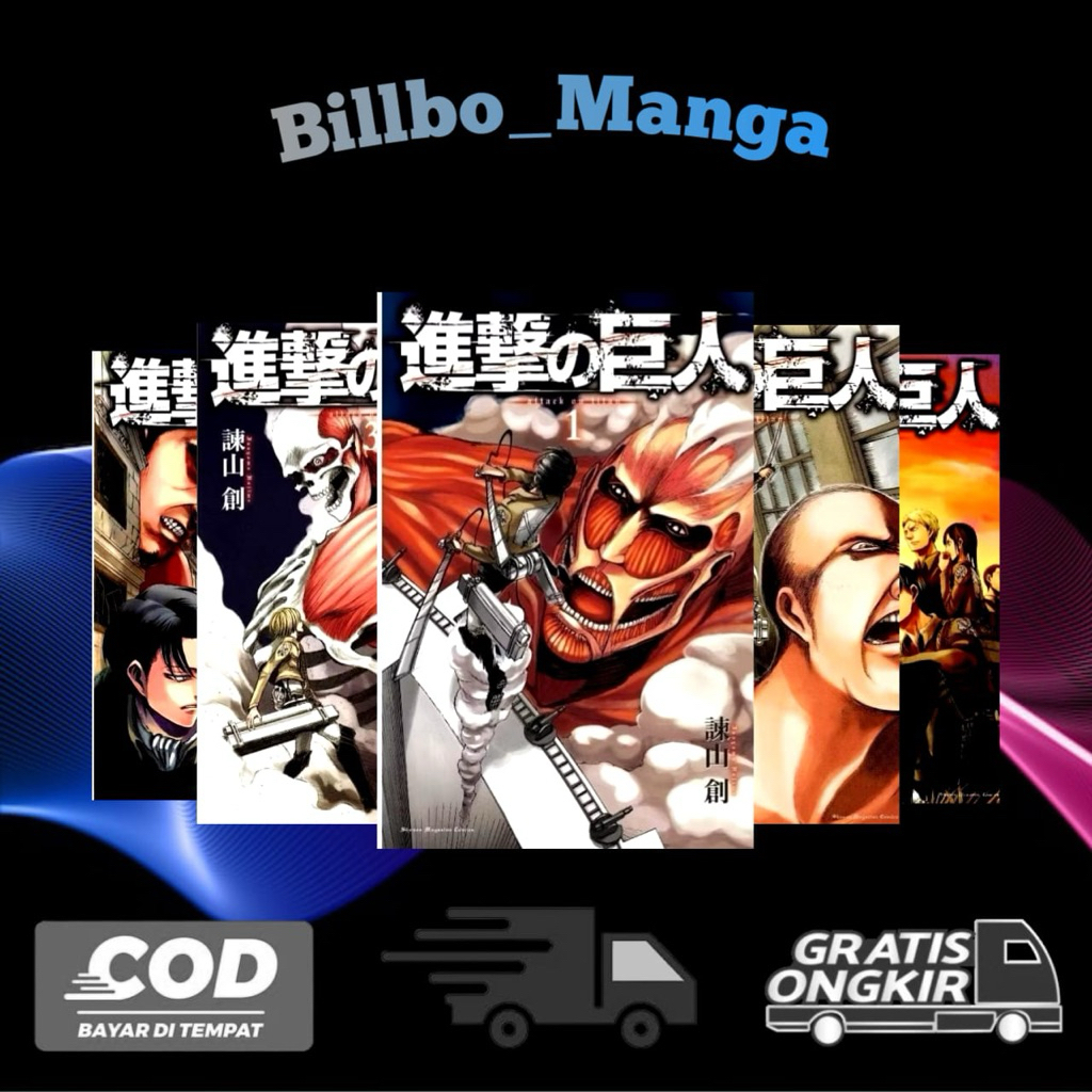 Komik Attack On Titan VOL 1 - 34 Bahasa Indonesia