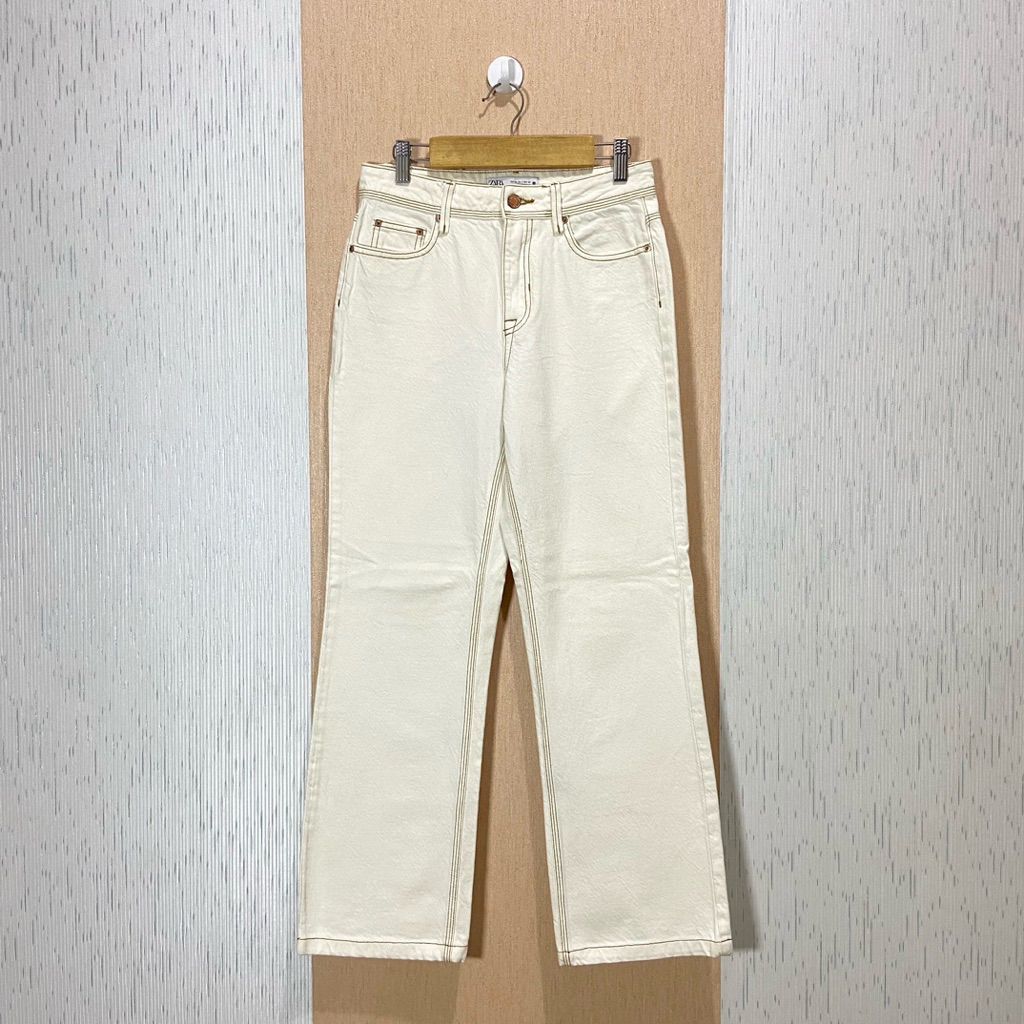 Celana Jeans ZARA WOMEN High Waist / Celana Jeans Wanita / Size 26