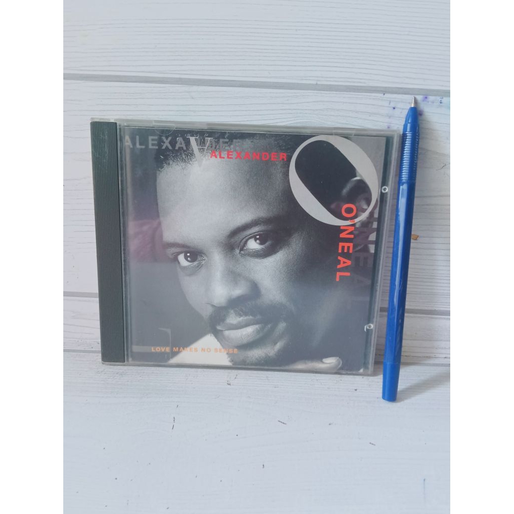 KASET CD ALEXANDER O'NEAL LOVE MAKES NO SENSE