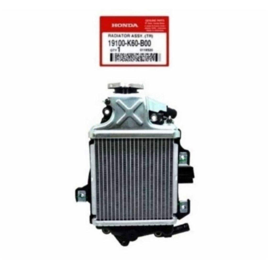 19100-K60-B00 HGP AHM 100% ORIGINAL RADIATOR ASY VARIO125 ESP 125 ESP 19100K60B00