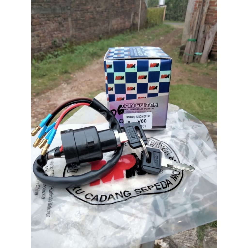 kunci kontak main swich yamaha v80 v75 mpm