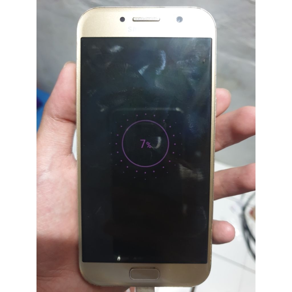 Samsung A5 2017 3/32 Hp Only Kondisi Bekas Baik Minus Lcd Minta Ganti
