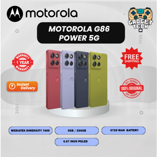 MOTOROLA G86 POWER 5G 8GB 256GB