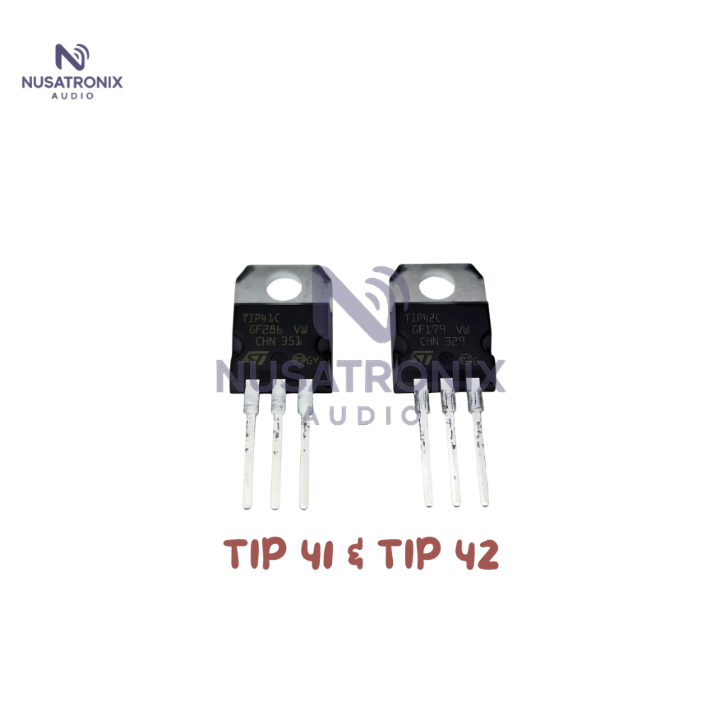 TRANSISTOR TIP 41 & TIP 42 ORIGINAL