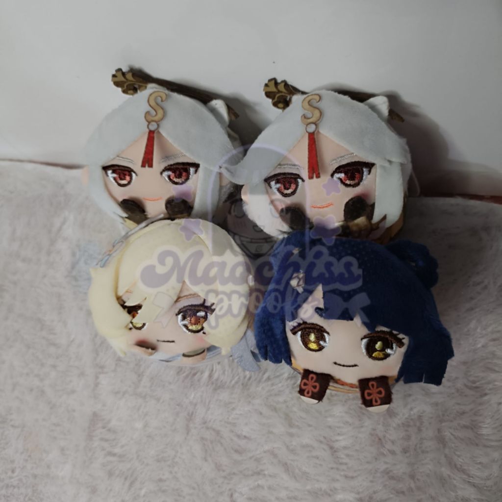 Mochikororin Plushies Genshin Impact Lumine Xiangling Ningguang