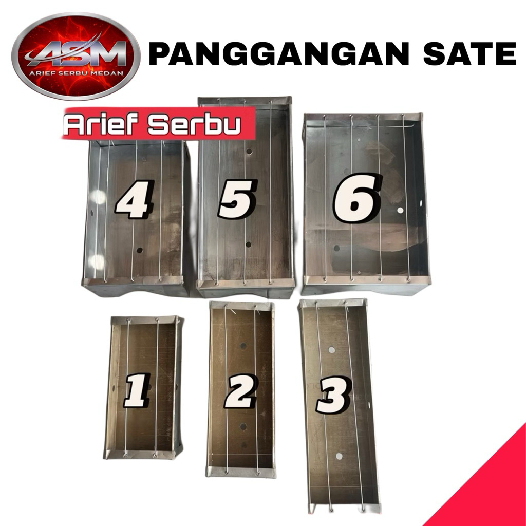 Panggangan sate / Panggangan ikan ayam / alat panggang serbaguna