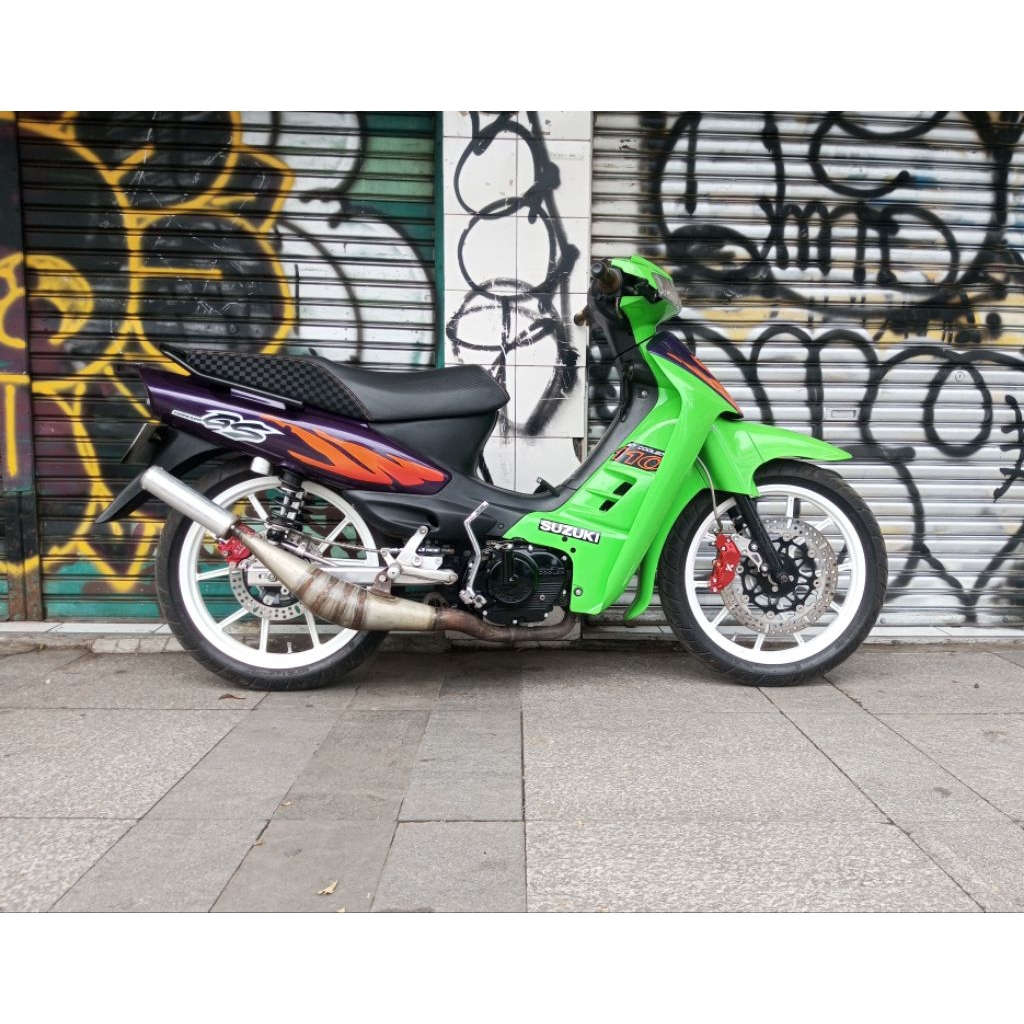 knalpot sboon original thailand suzuki crystal tune / royal ( 2nd )