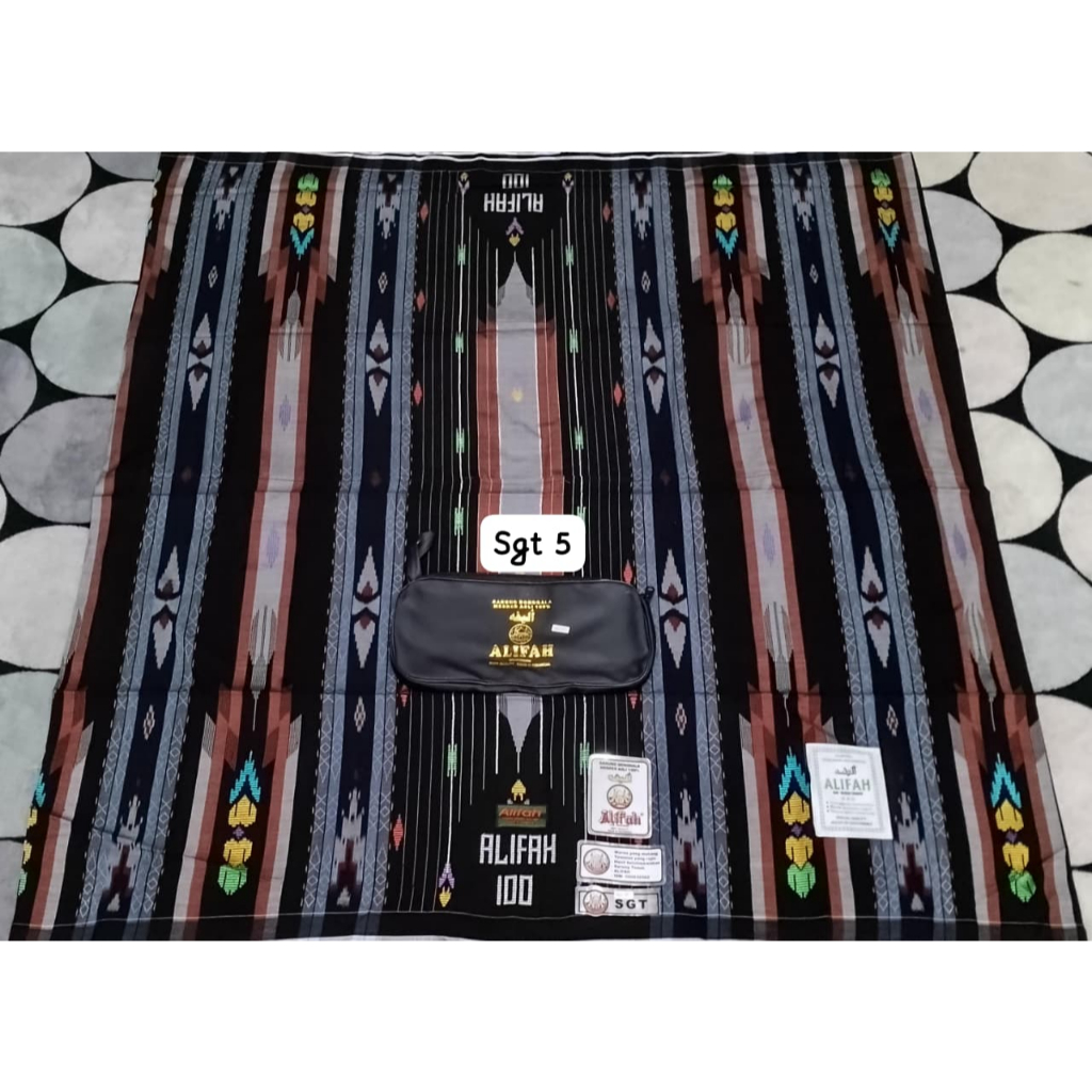 Sarung ALIFAH SGT10 Sarung Pria Dewasa Nyaman dan Adem Cocok untuk Ibadah dan Pemakaian Sehari-hari