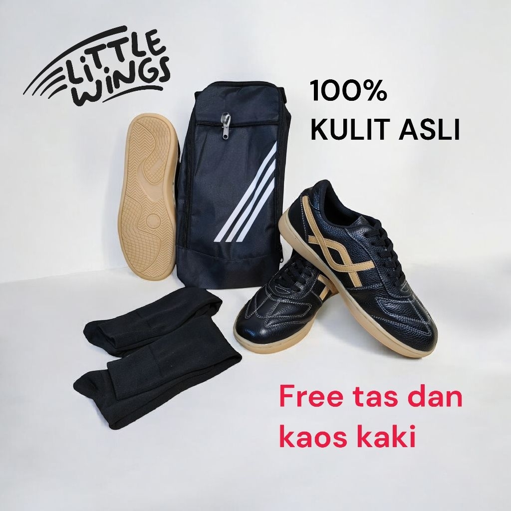 SEPATU FUTSAL KULIT ASLI SEPATU BOLA FUTSAL