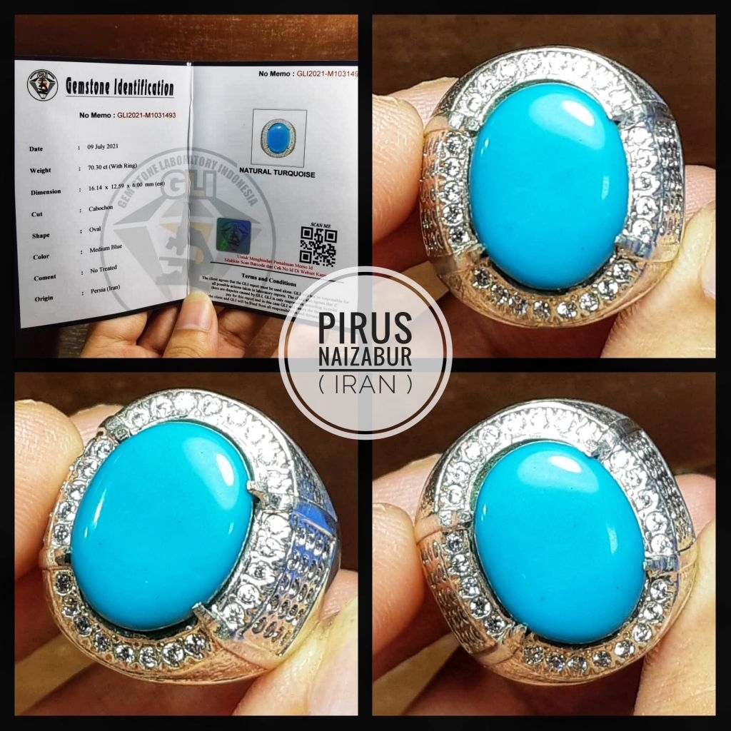 pirus persian full keramik asli iran + perak cL ya