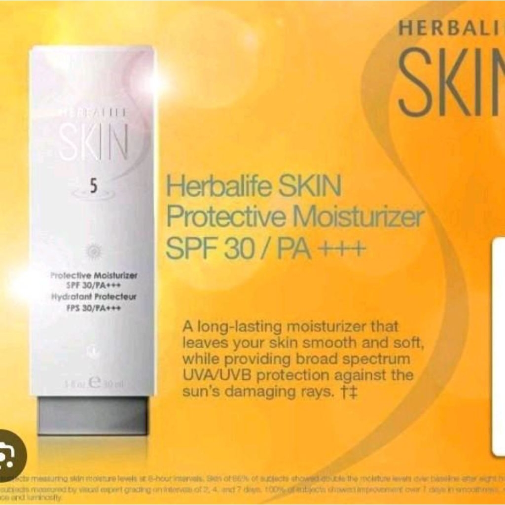 Herbalife Skin Protective Moisturizer Pelembab Wajah SPF 30 / PA +++ Original