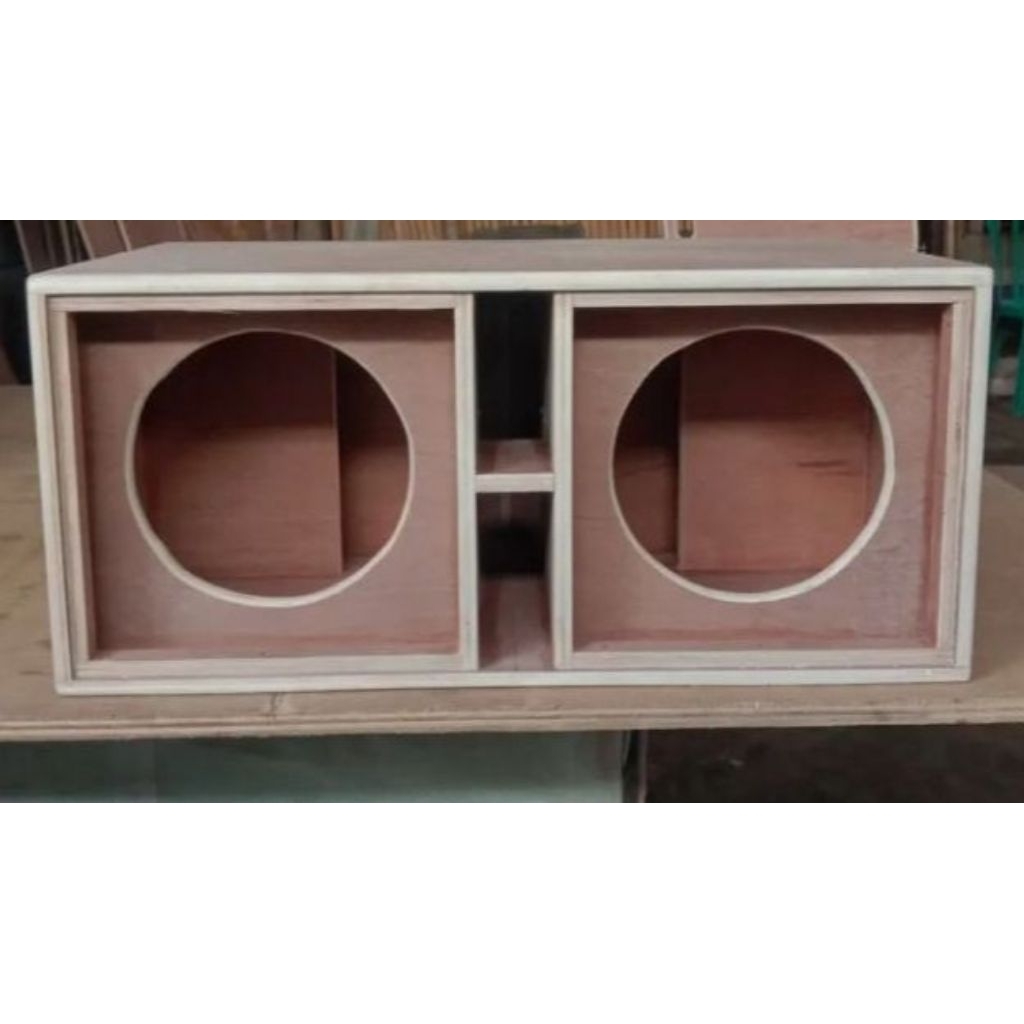 box mini scoop 6 inch double   bahan triplek 12 mili / box mini scoop 6 inch