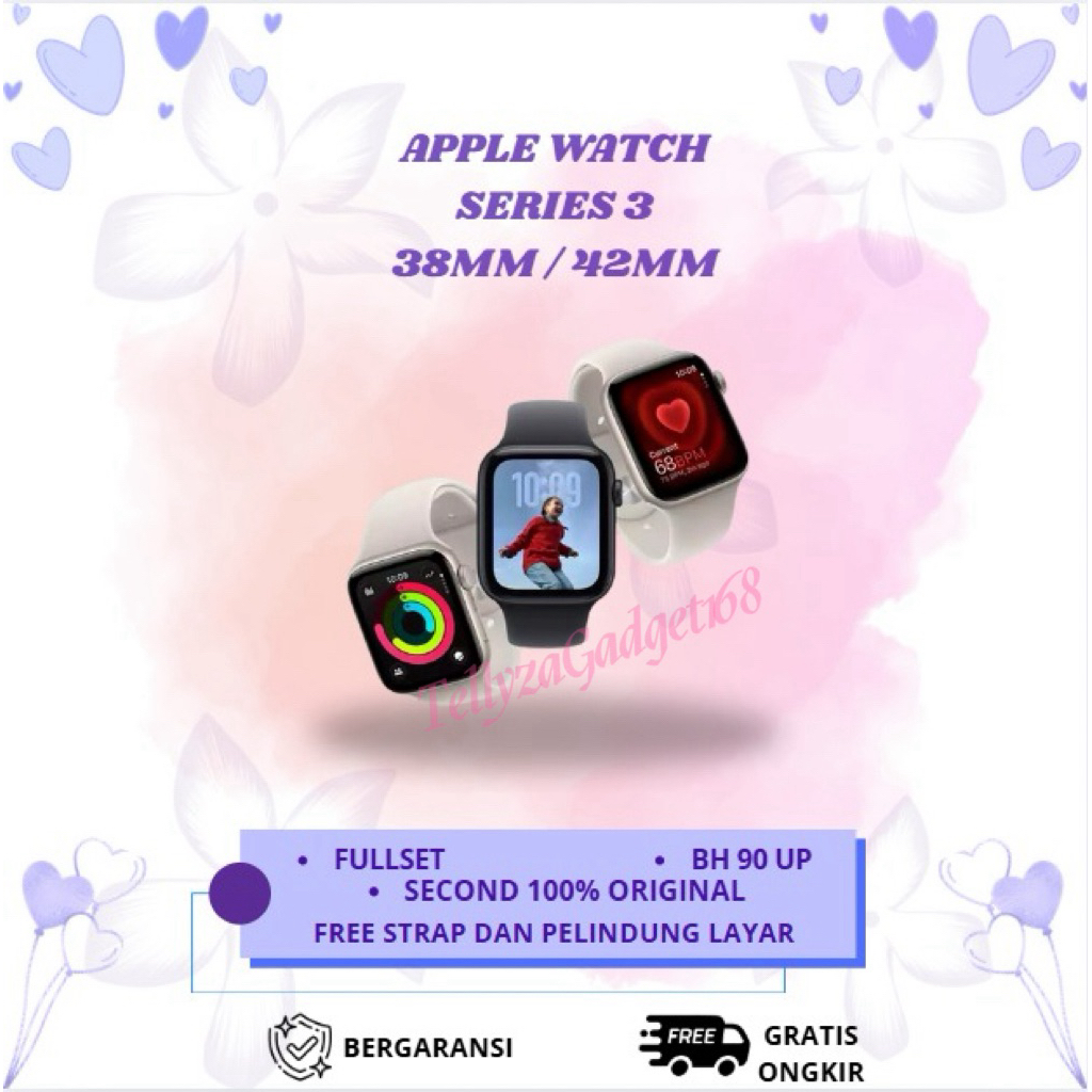 Apple Watch Series 3 38MM/42MM Second 100% Original