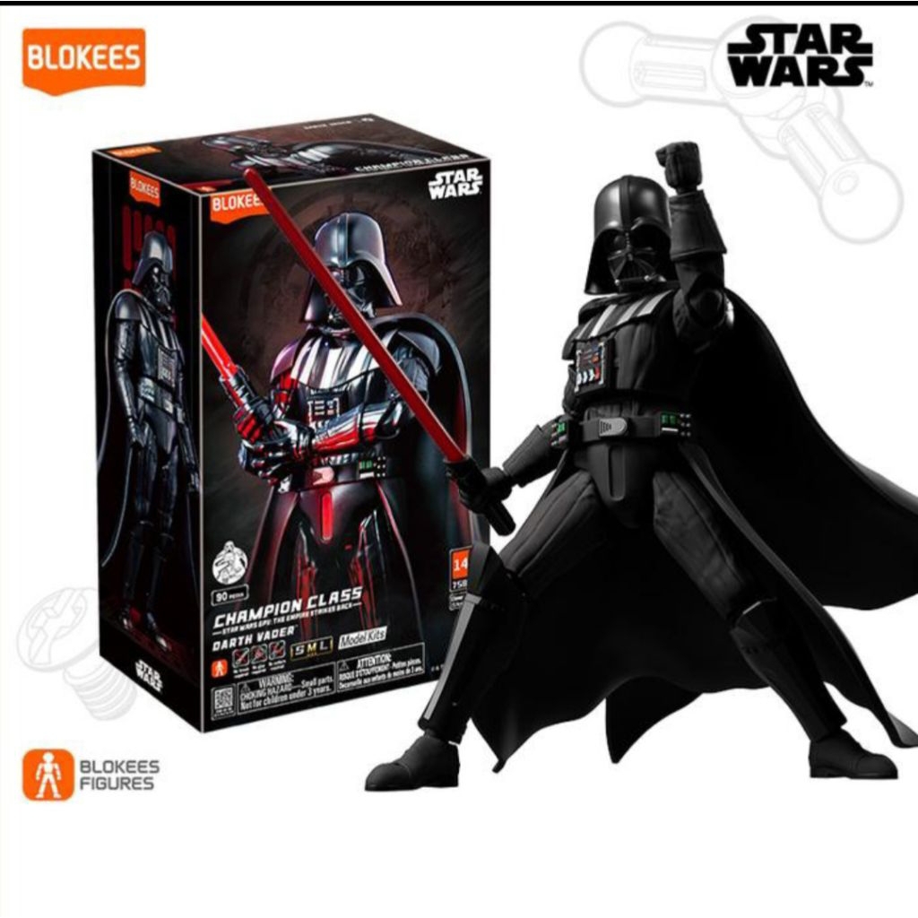 Blokees Figures Star Wars Champion Class Darth Vader 75801 Blokees Star Wars CC 01 Darth Vader