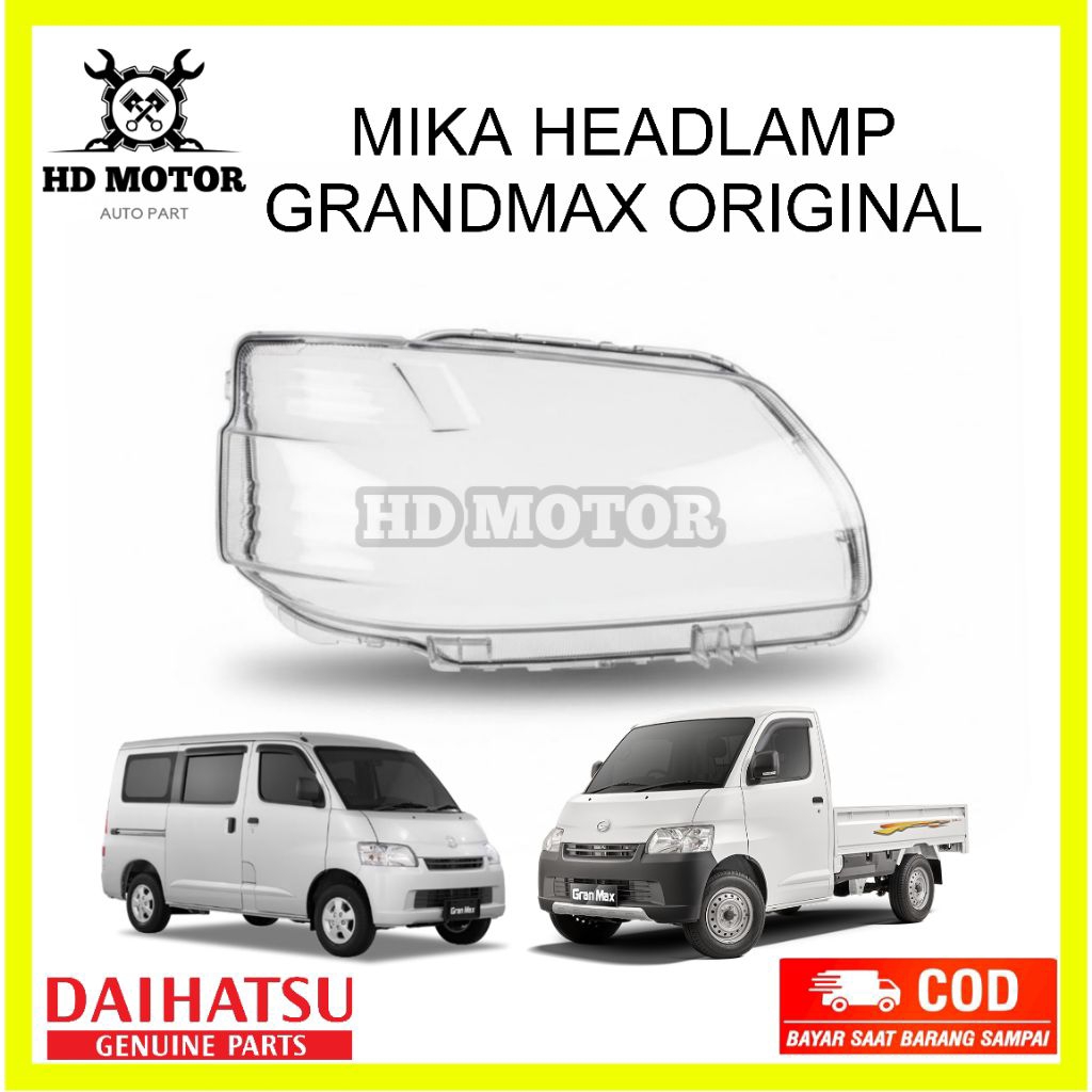 mika kaca lampu depan grand max mika lampu utama grand max pick up mika lampu besar gran max kanan a