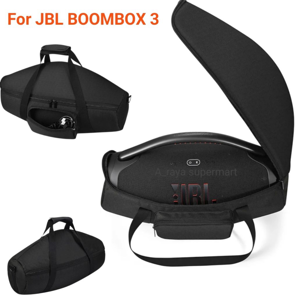 Tas Peyimpanan Speaker JBL Boombox 3/2 Tas Jingjing Portable untuk Speaker JBL Boombox 3 Waterproof
