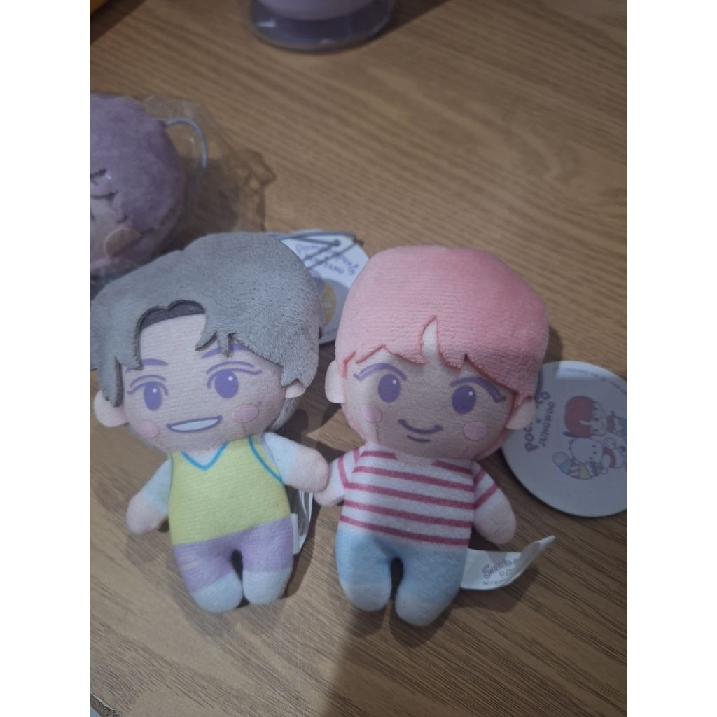 official doll nct x sanrio mini doll pochacco jungwoo pompompurin yangyang