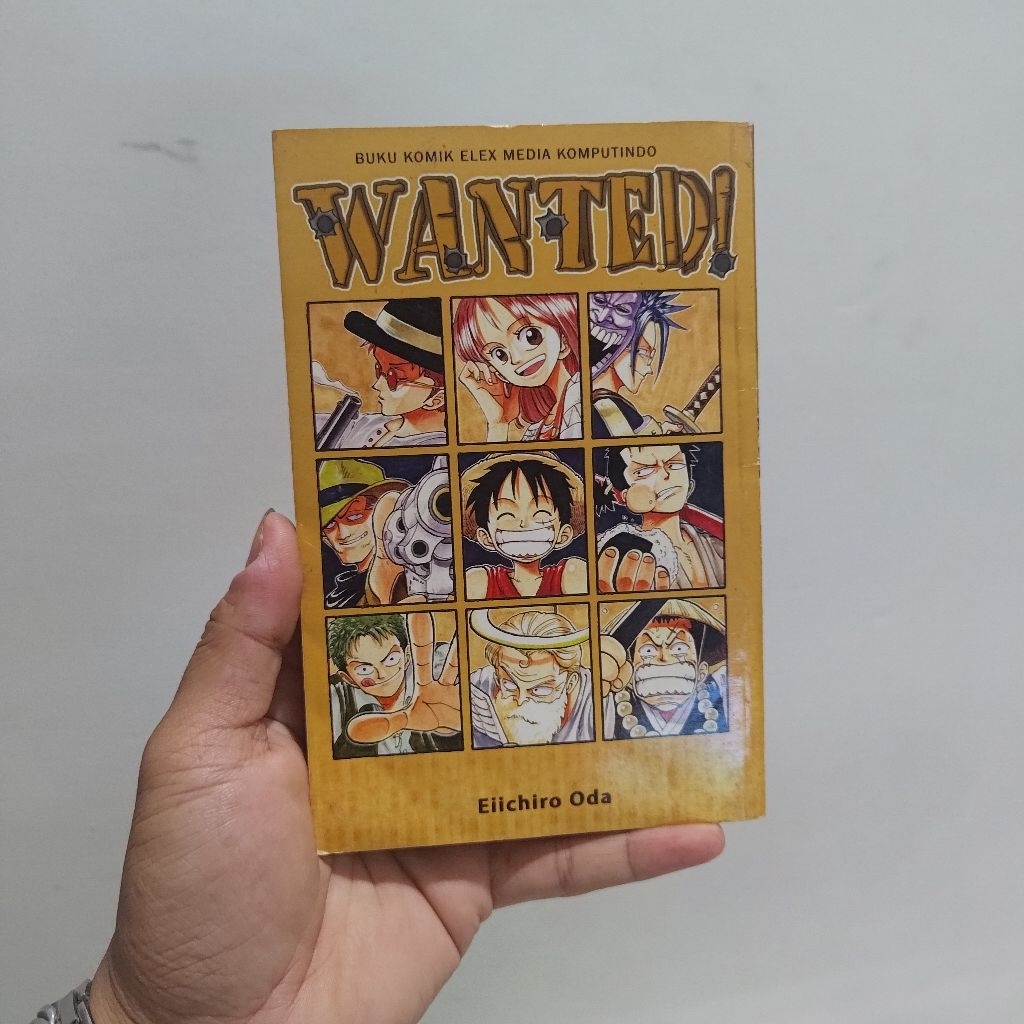 Buku Komik WANTED One Piece