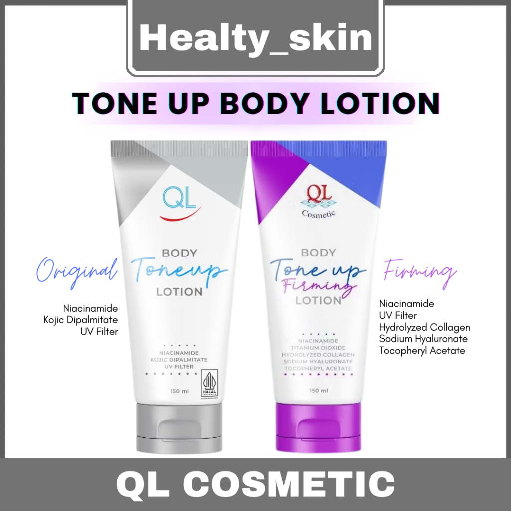 QL Body Tone Up Lotion & Body Tone Up Firming Lotion 150 ML Acid Hyaluronic | Body Tone Up Lotion