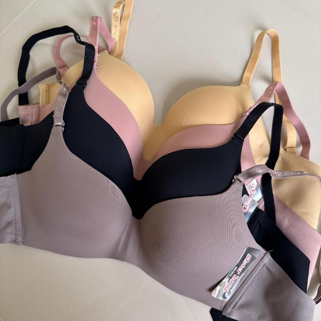 BRA SISTERHOOD ORI BKK - BH Seamless Tanpa Kawat Busa Tipis Premium Import Bangkok