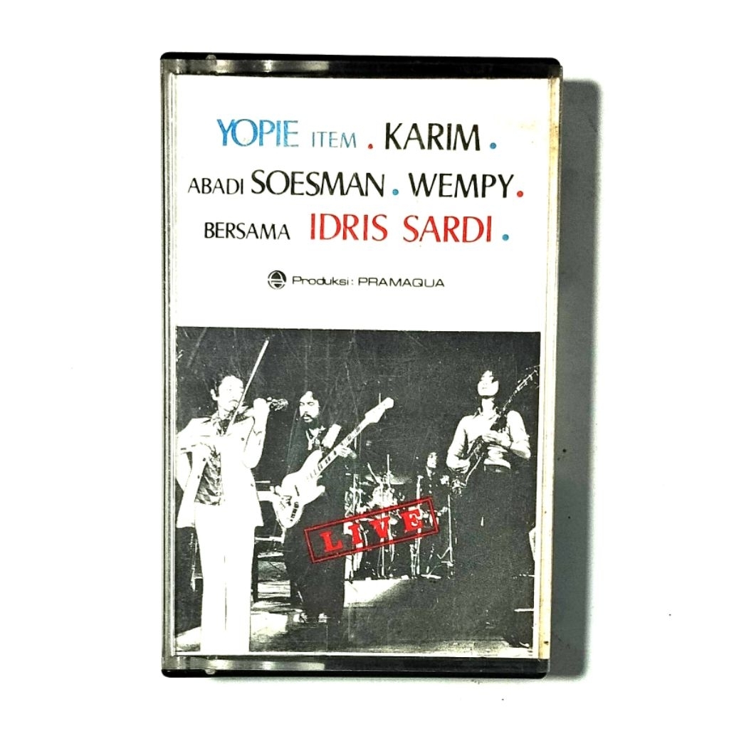 kaset pita Yopie Item CS & Idris Sardi live