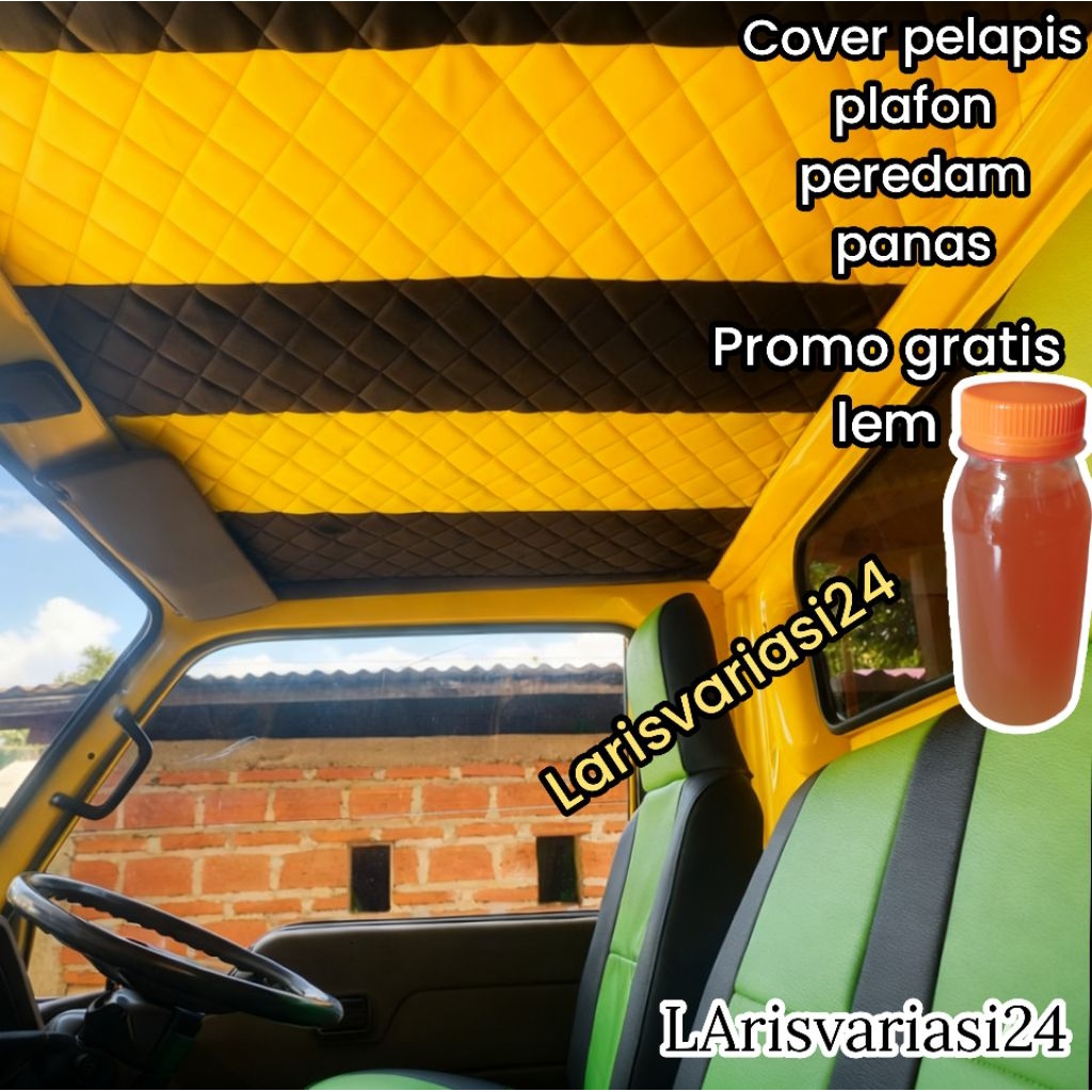 cover plafon peredam panas truk canter ragasa umplung