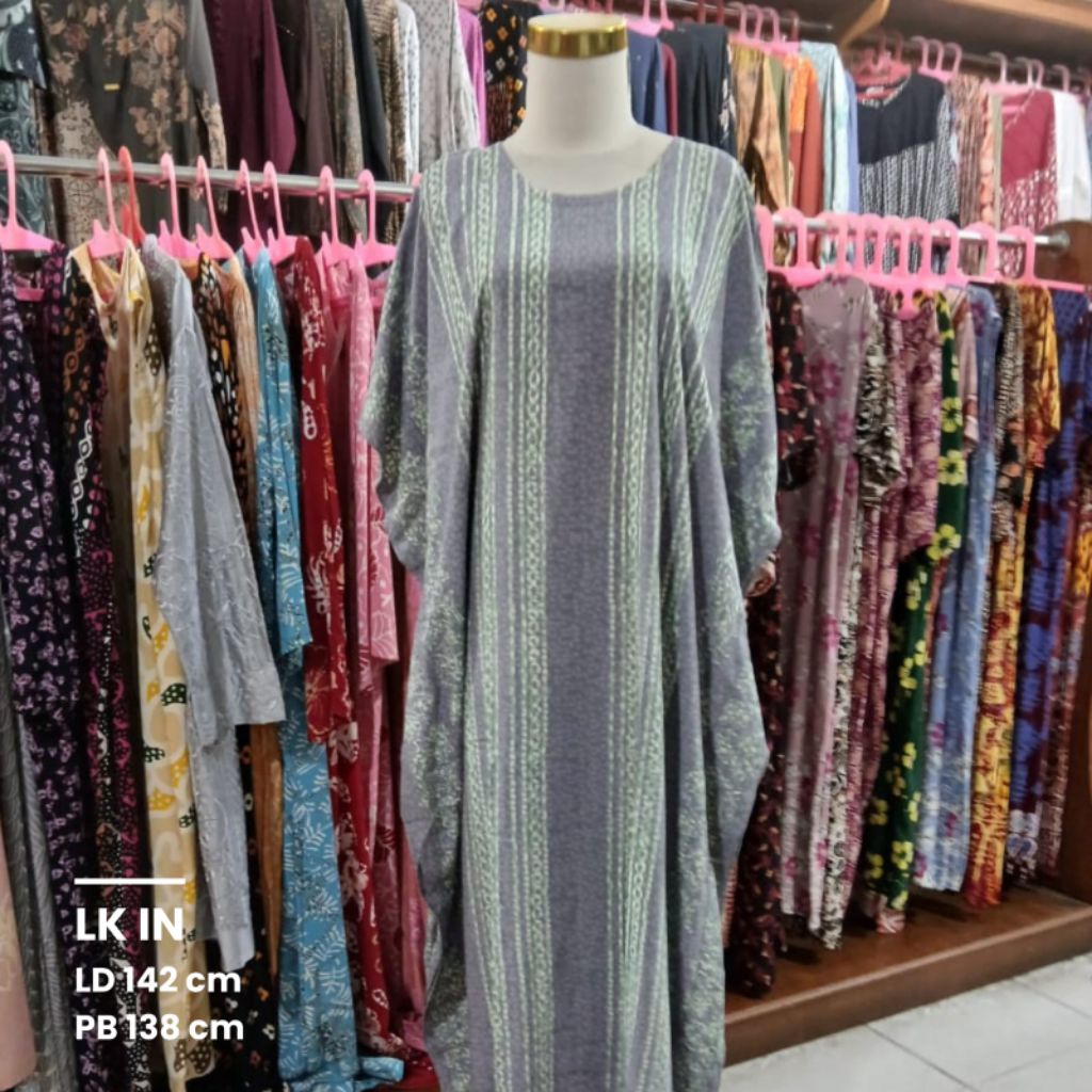 Daster panjang Longdres kelelawar (LK IN)Huza