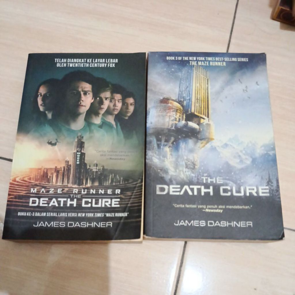 buku novel fantasi  the maze Runner series original