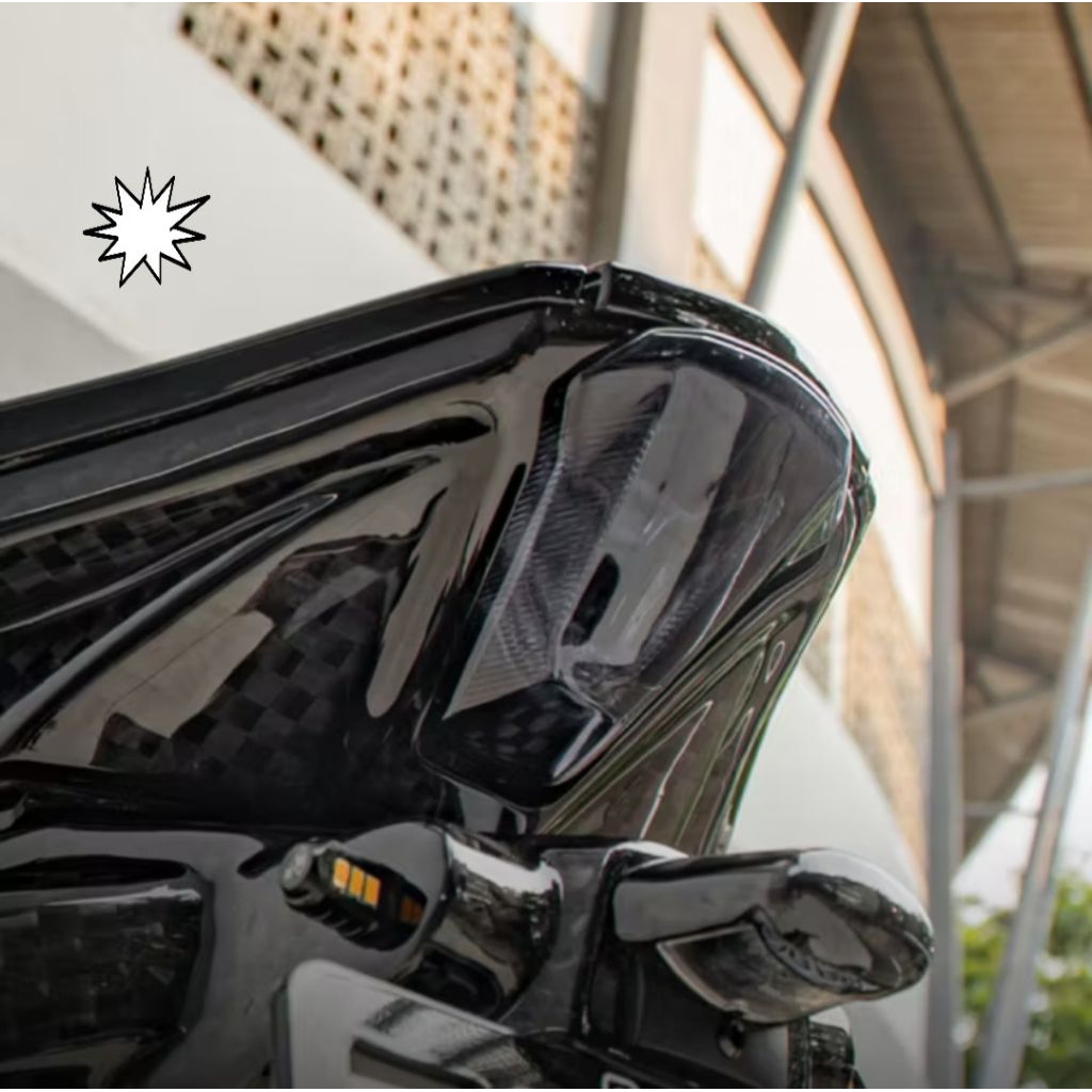 MIKA LAMPU BELAKANG AEROX ALPHA NEW 2025 MIKA SMOKE STOPLAMP NEW AEROX ALPHA