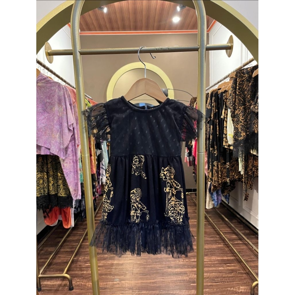 Baju batik anak perempuan elegant lucu