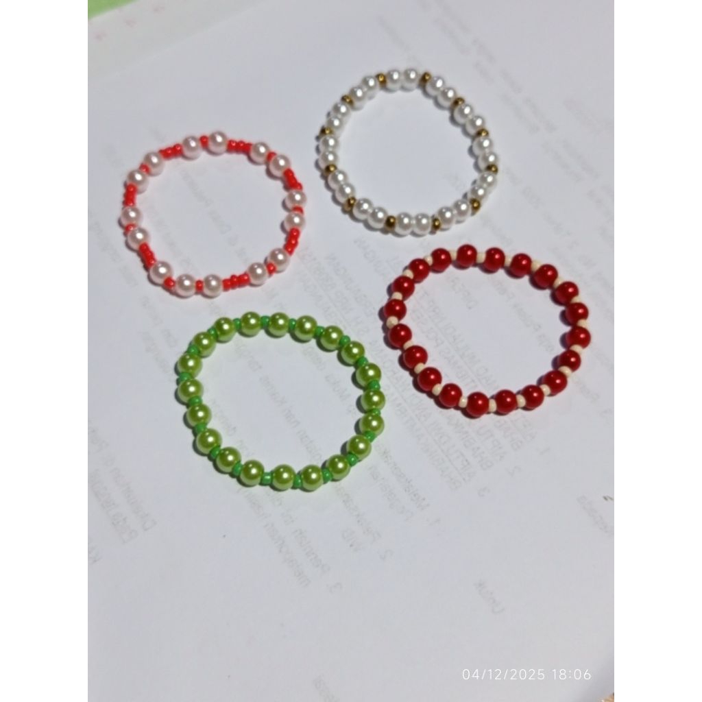 DiHands Gelang Anak Manik & Mutiara Sintetis | Gelang Elastis Anak Lucu & Ceria