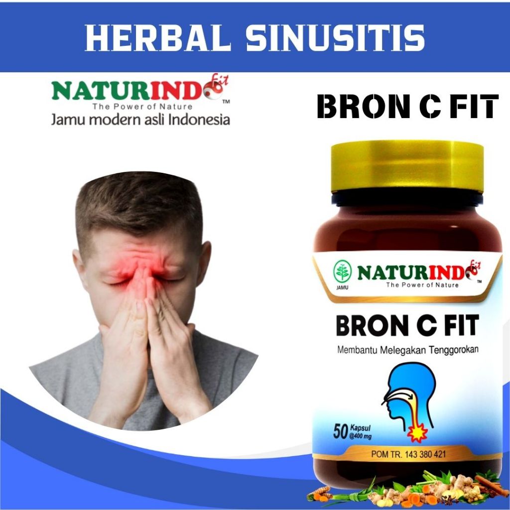 BRONCFIT OBAT SINUSITIS POLIP HIDUNG HERBAL BATUK KERING DAN BERDAHAK SINUS SINUSITIS CUCI HIDUNG ME