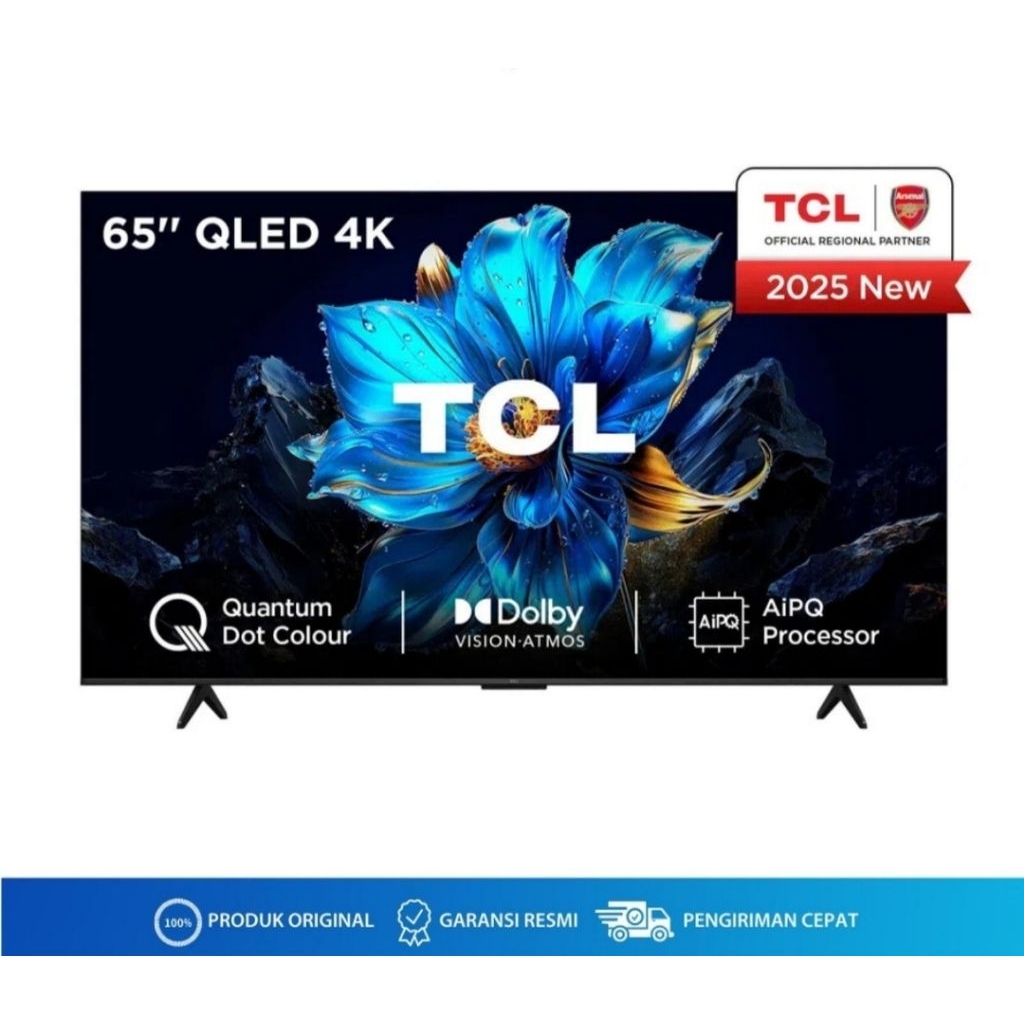 TV LED TCL 65 INCH QLED 65P7K 4K HDR TV