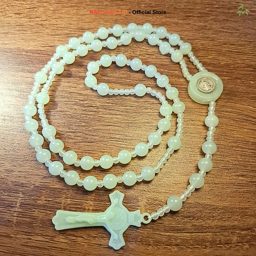 Rosario Bunda Maria Fosfor 8 Mili Original