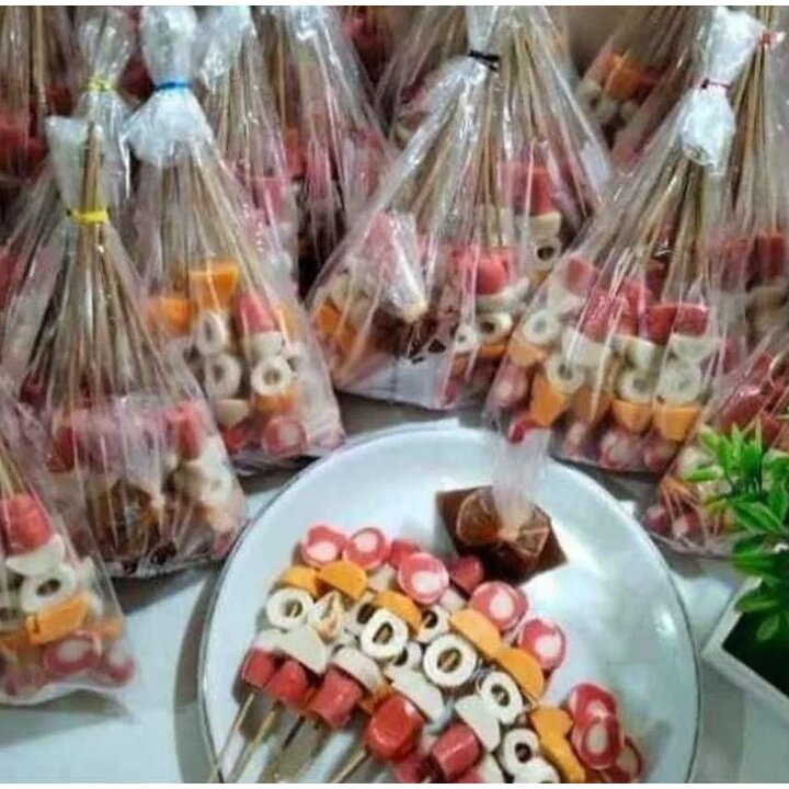 Sate Lok Lok Mix Seafood 10 Tusuk + Bumbu Tahun Baru