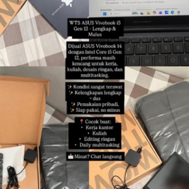 Laptop Asus Vivobook i5