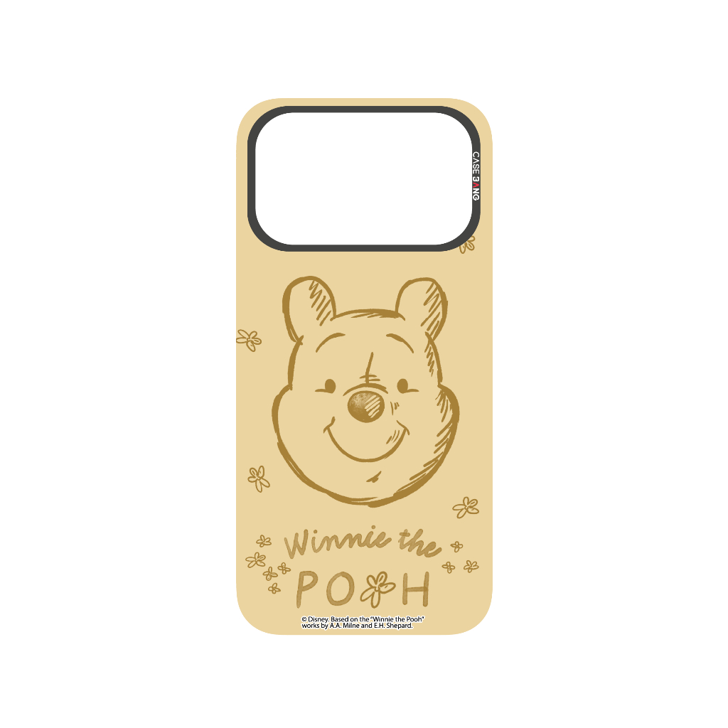 Casebang Removable Phone Case Cover Winnie The Pooh 2.0 Series - Smiling Pooh Magnetic Casing Samsun