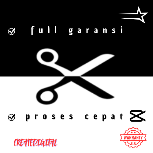 Template Capcut Pro 1 Tahun Bergaransi Digital