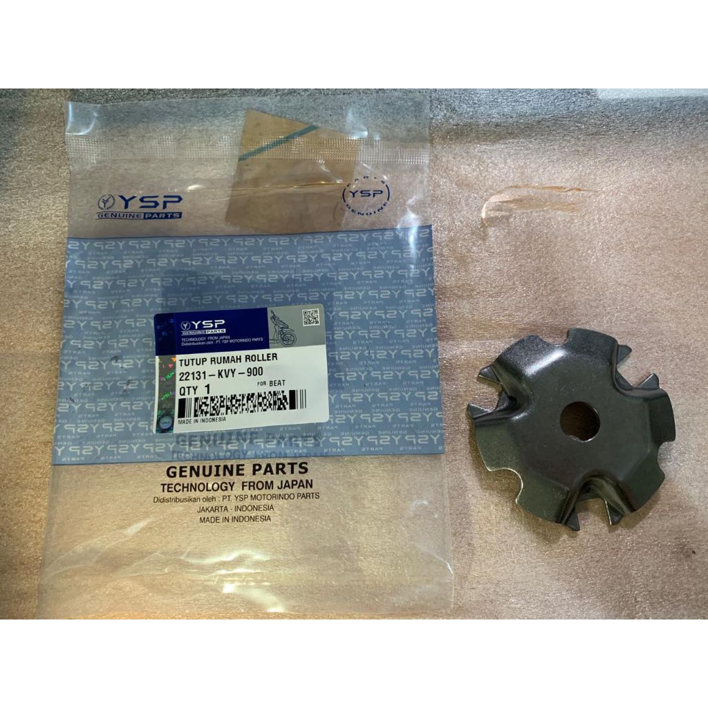 GROSIR (YSP) Plat / TUTUP Rumah Roller Vario 110 KVB 2006-2019 / Beat fi / Beat pop 2014-2019 / Beat