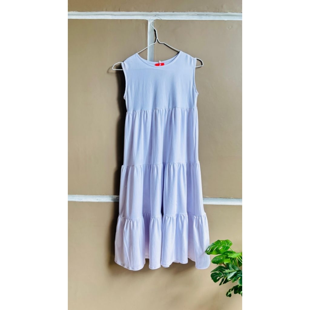dress putih anak//preloved/