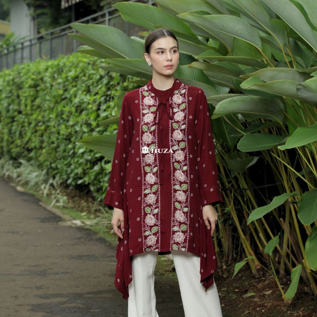 BATIK HUZA - TUNIK BATIK WANITA TUNIK RESENDRYA