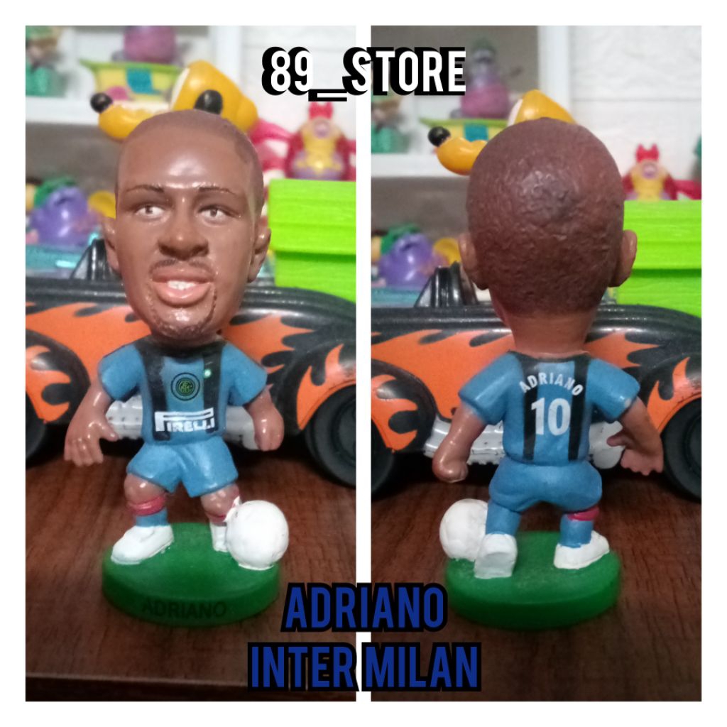 Figure Soccer Forward Sport Adriano Inter Milan
