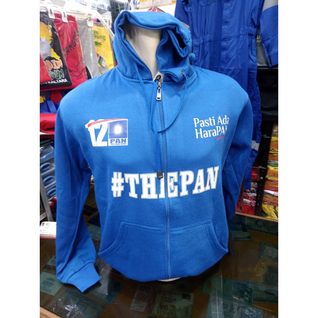 JAKET PARTAI AMANAT NASIONAL (PAN) BAHAN DIADORA
