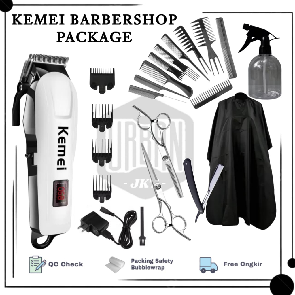 Mesin Cukur Rambut Alat Mesin Cukur Rambut Kumis Jenggot Brewok Hair Clippers Gunting Stainless Leng